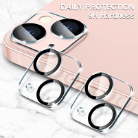 Стъклен протектор за камера 5D FULL SCREEN Full Glue за Apple iPhone 14 6.1   